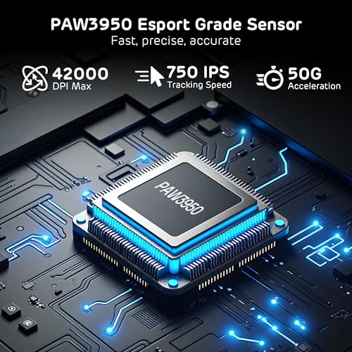 RK ROYAL KLUDGE MG5 Wireless Gaming Mouse