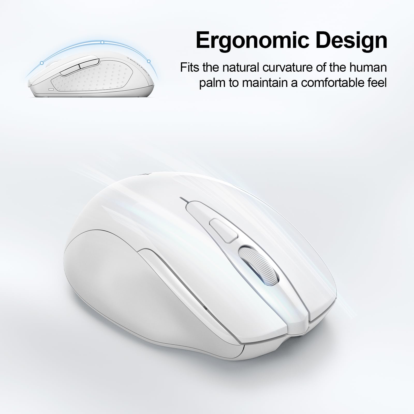 TECKNET Wireless Bluetooth Mouse Green