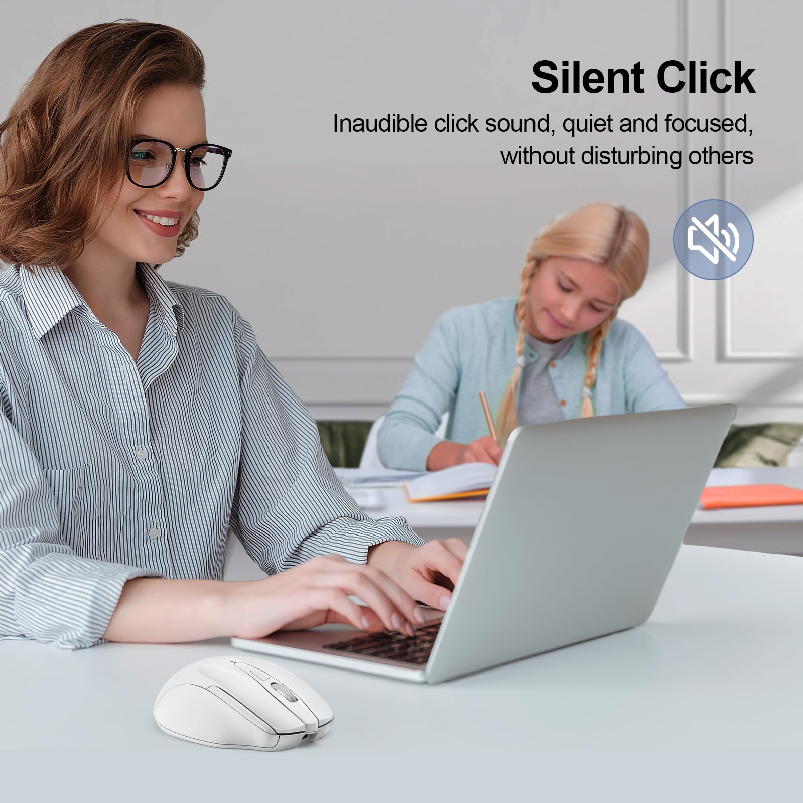 TECKNET Wireless Bluetooth Mouse Green