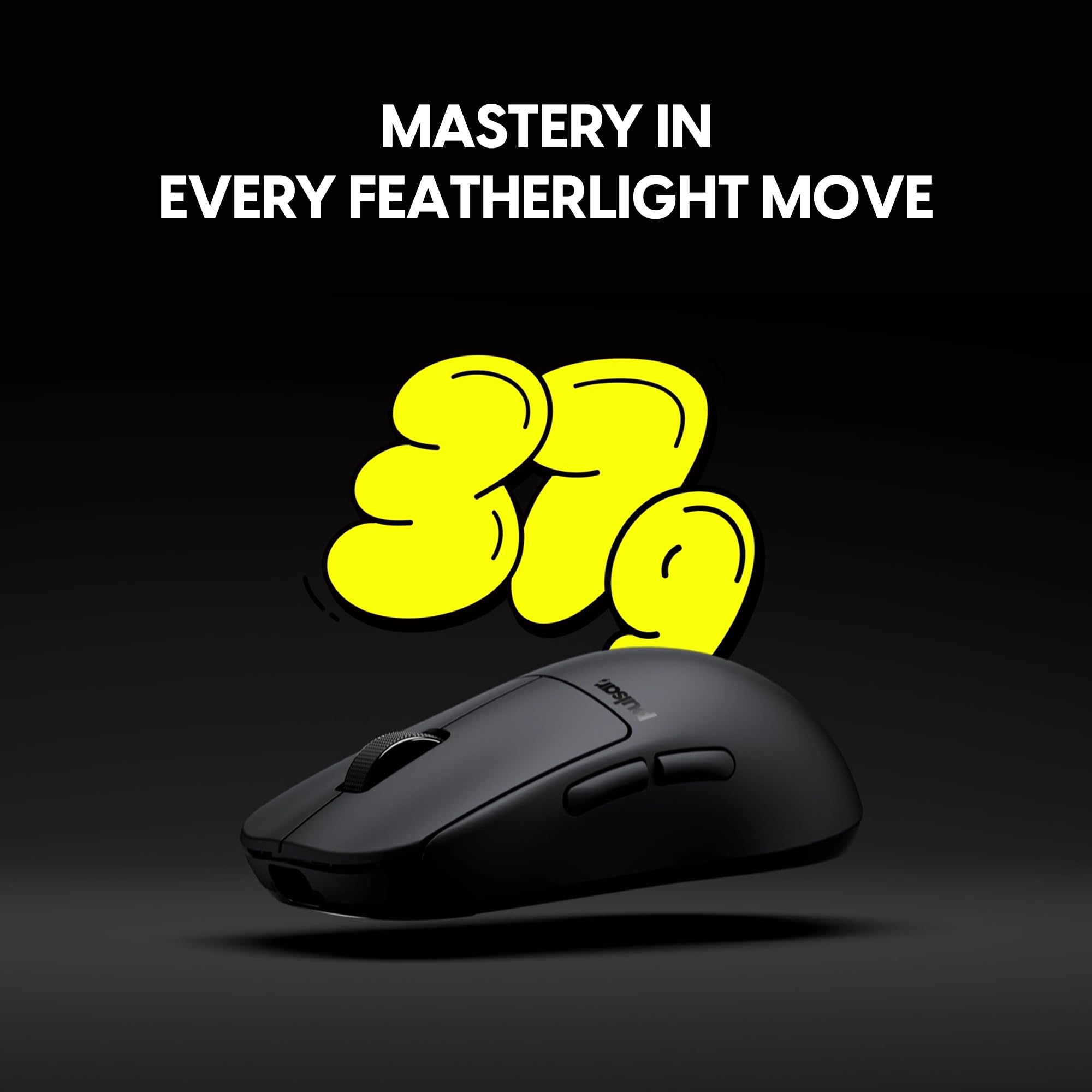Pulsar X2N Crazylight Wireless Gaming Mouse Black
