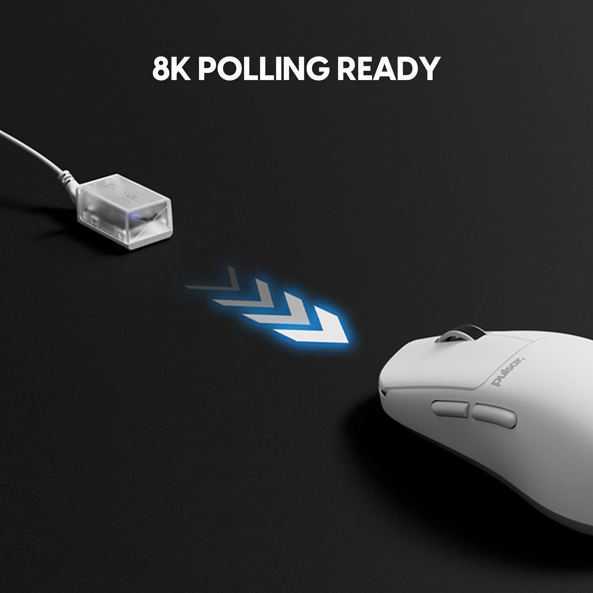Pulsar X2N Crazylight Wireless Gaming Mouse White