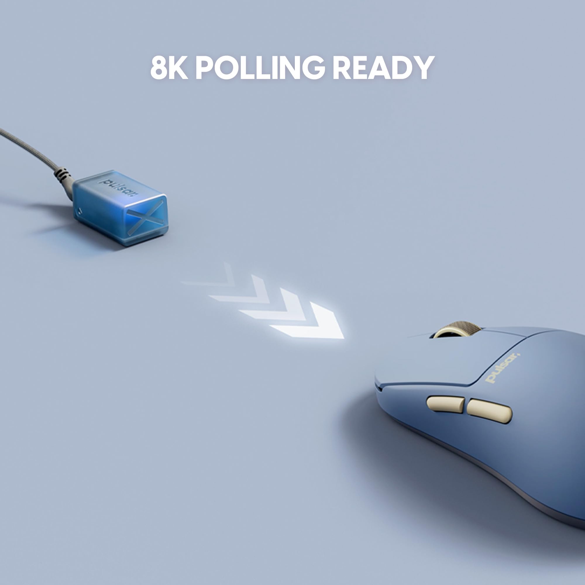 Pulsar X2N Crazylight Wireless Gaming Mouse White