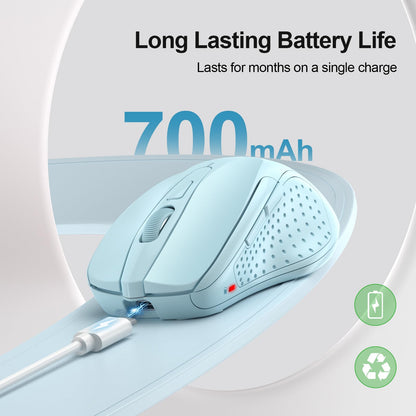 TECKNET Wireless Bluetooth Mouse Green