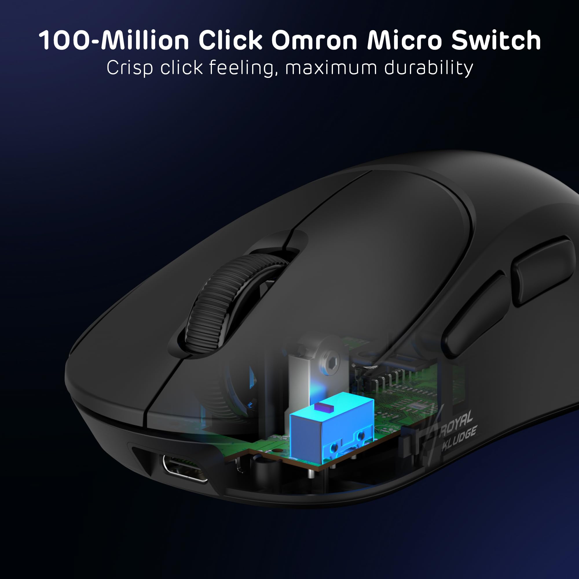 RK ROYAL KLUDGE MG5 Wireless Gaming Mouse