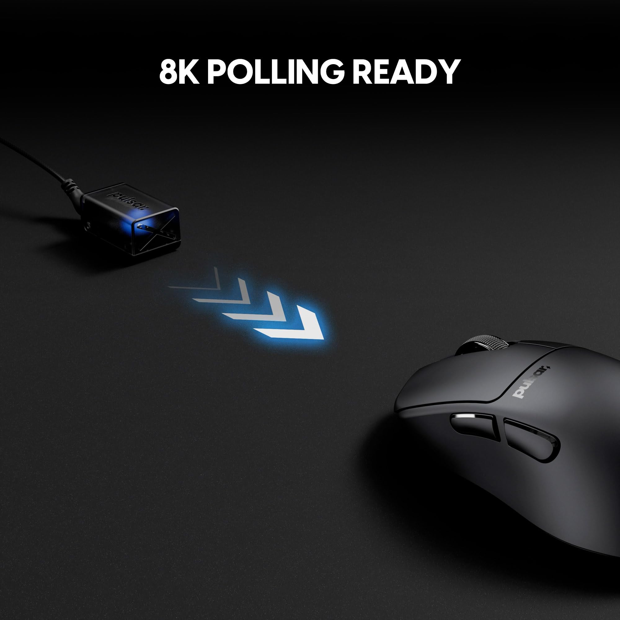 Pulsar X2N Crazylight Wireless Gaming Mouse Black