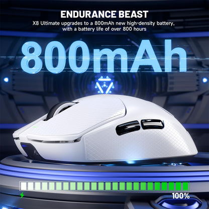 ATTACK SHARK X8 Ultimate Wireless Gaming Mouse
