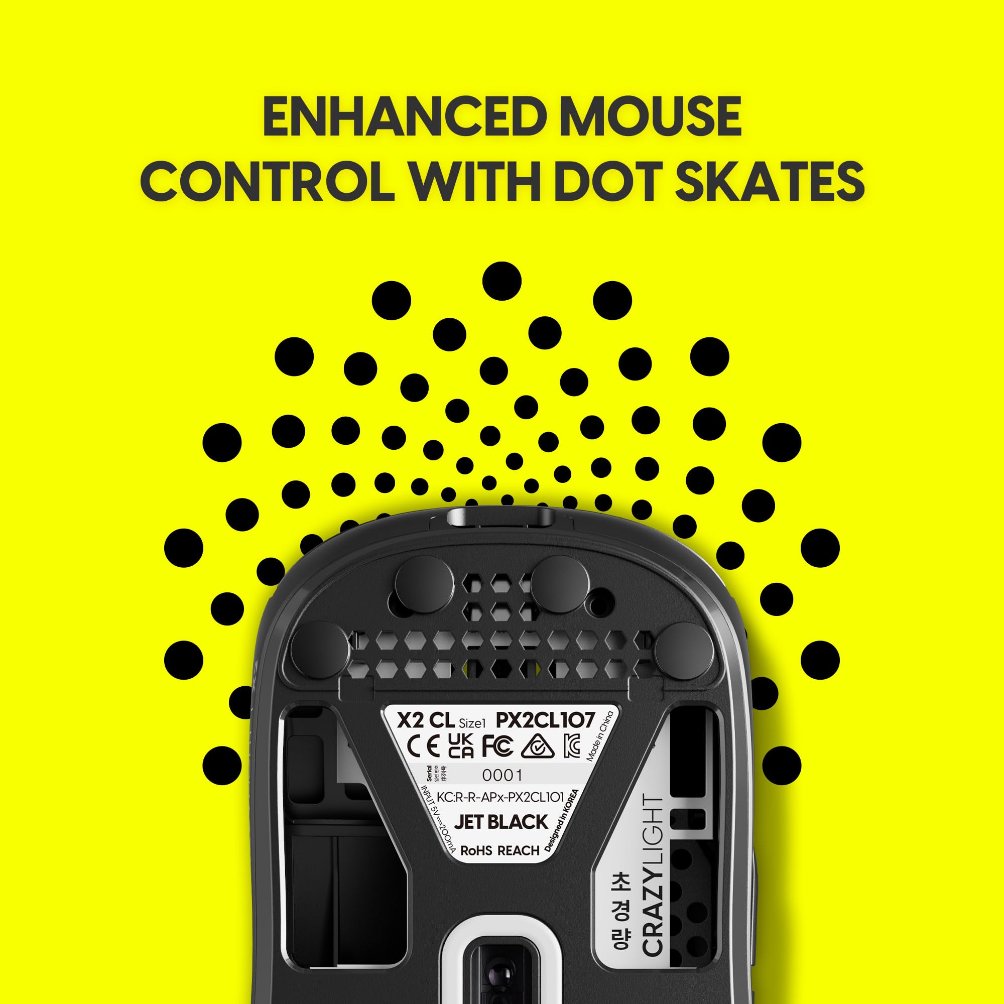 Pulsar X2N Crazylight Wireless Gaming Mouse Black