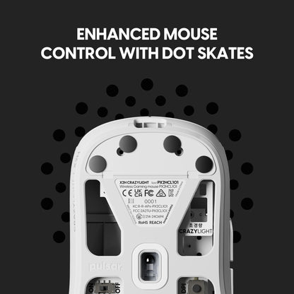 Pulsar X2N Crazylight Wireless Gaming Mouse Black
