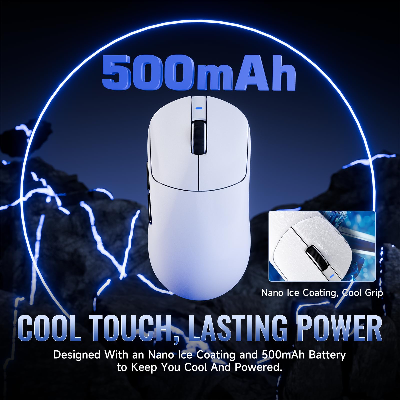 MAMBASNAKE X8ULTRA Wireless Gaming Mouse Black