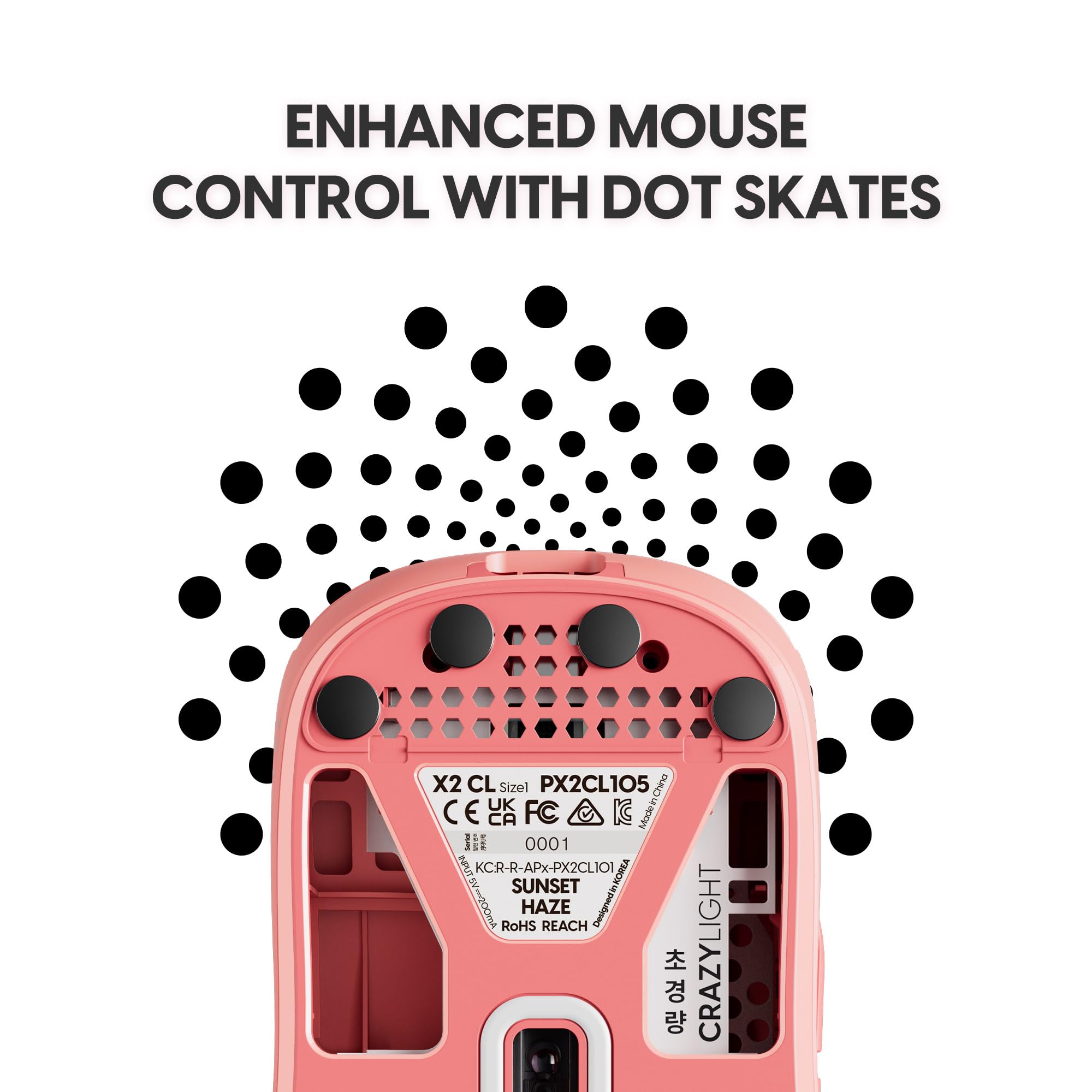 Pulsar X2N Crazylight Wireless Gaming Mouse Black