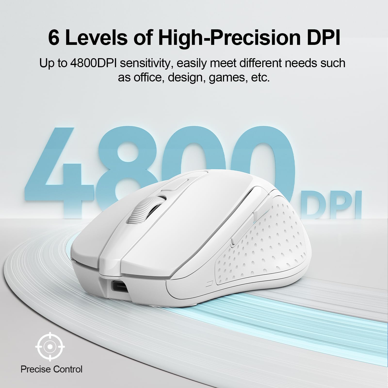 TECKNET Wireless Bluetooth Mouse Green