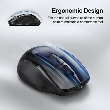 TECKNET Wireless Bluetooth Mouse Green