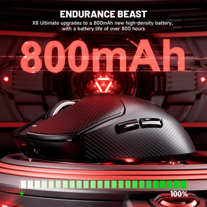 ATTACK SHARK X8 Ultimate Wireless Gaming Mouse