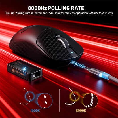 ATTACK SHARK X8 Ultimate Wireless Gaming Mouse